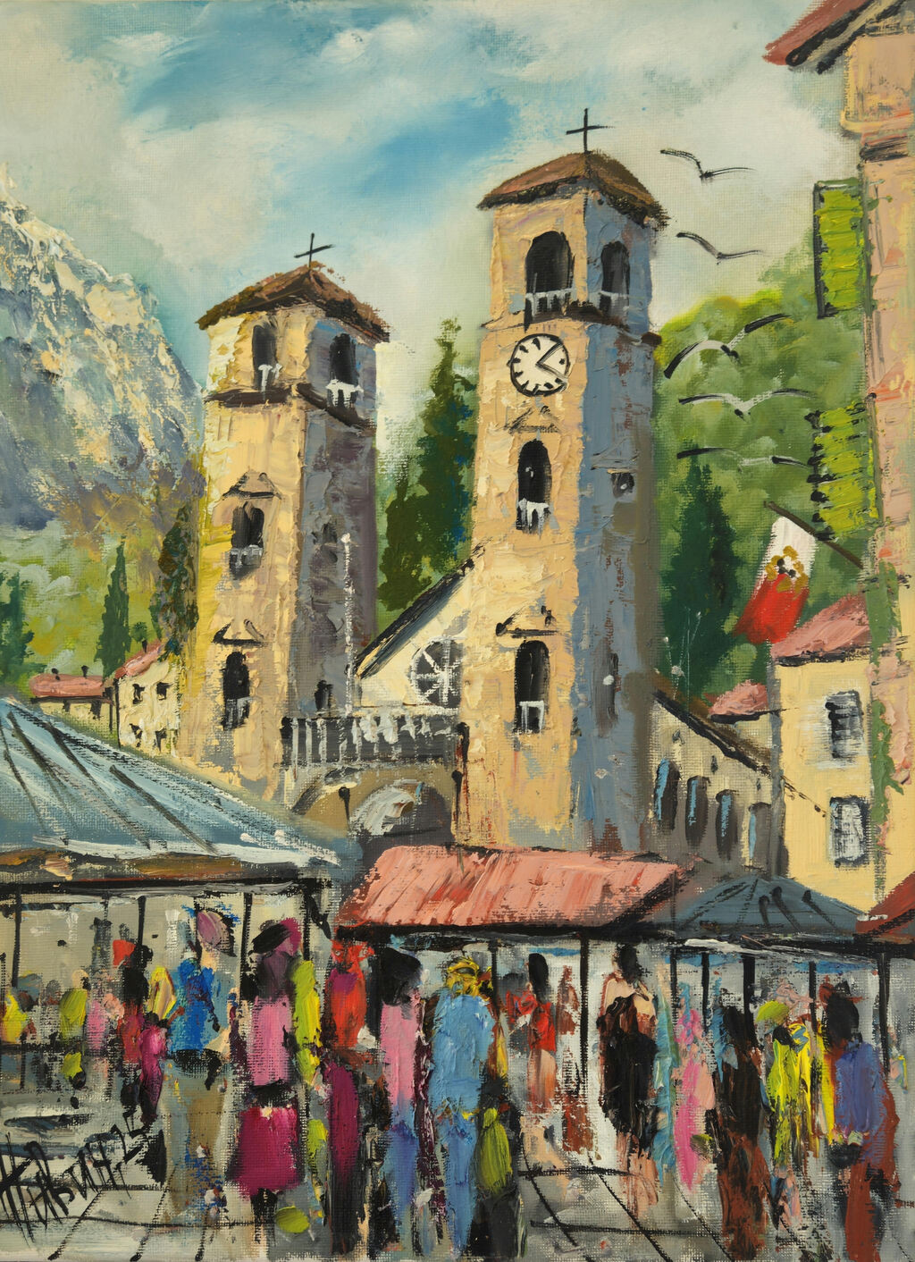 Kotor Katedrala 30x40cm