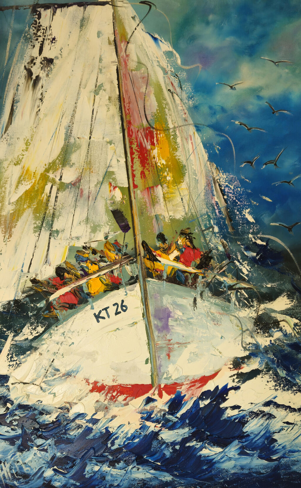 Brod 60x40cm